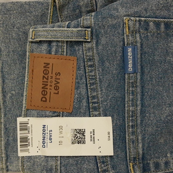 Levi’s Denizen Jeans 90s Loose Straight Mid-Rise Comfort Stretch Sz 10 Waist 30 - Picture 13 of 15